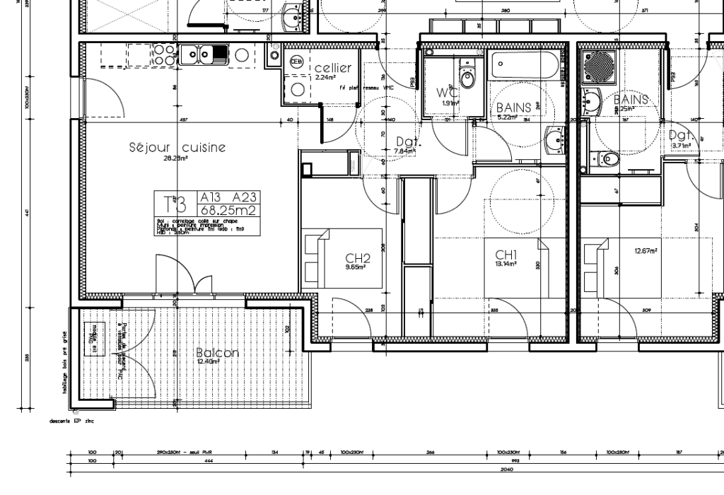 plan projet immobilier